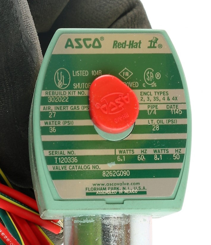EMERSON - ASCO / JOUCOMATIC / REDHAT - 8262G090 - SOLENOID VALVE