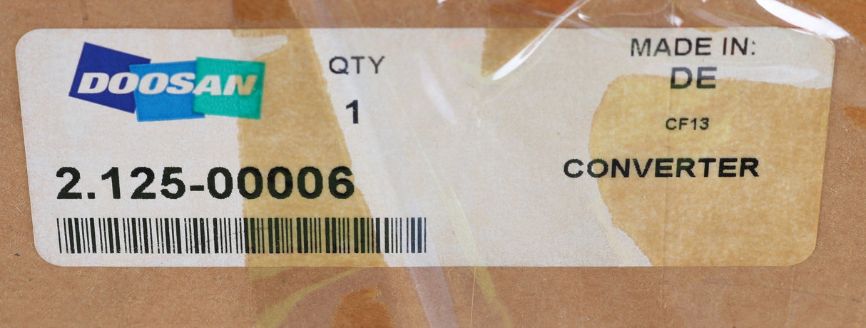 DOOSAN - 2.125-00006 - CONVERTER;BELL
