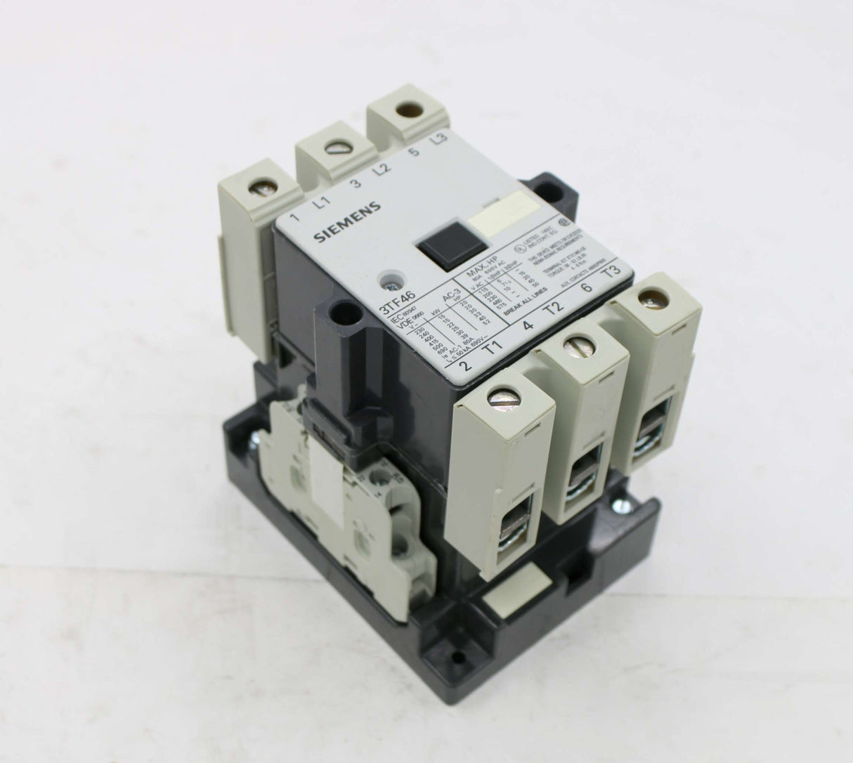 SIEMENS - 3TF46 22-0AR2 - CONTACTOR