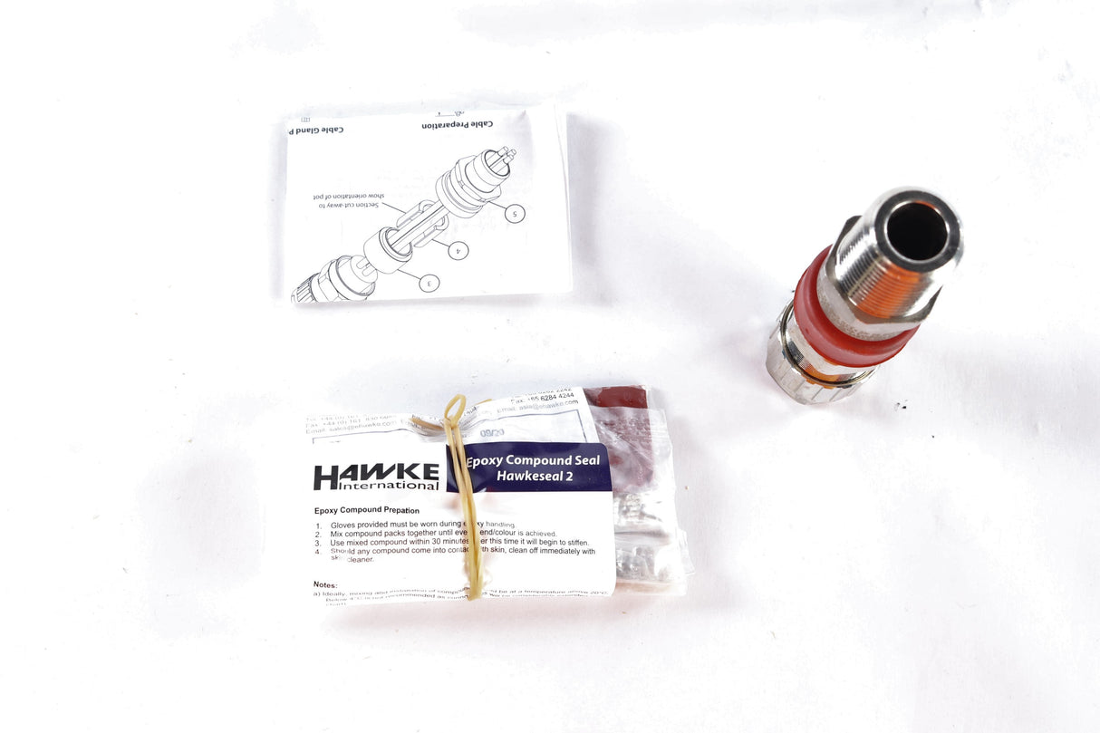 HAWKE INTERNATIONAL (HUBBELL) - 710-OS-1/2NPT - ELECTRICAL CABLE GLAND 1/2in NPT
