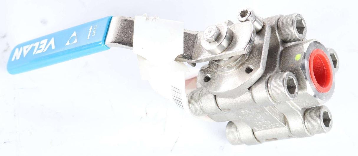 VELAN VALVES - S03-T0813-SSGA - BALL VALVE 1/2in NPT 3-PIECE SS
