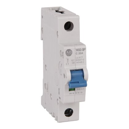 ALLEN-BRADLEY - 1492-SPM1C080 - CIRCUIT BREAKER MINATURE SUPPLEMENTARY 1P TRIP
