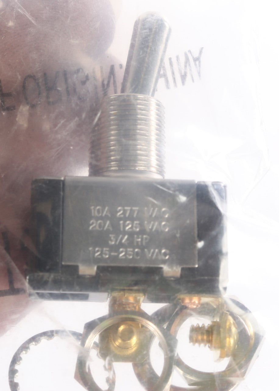 MANITEX INTERNATIONAL - 4800129.004 - TOGGLE SWITCH 3/4HP  125-250VAC  20A