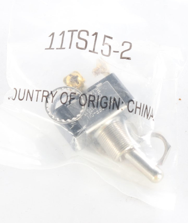 MICRO SWITCH - 11TS15-2 - TOGGLE SWITCH 3/4HP 125-250VAC 20A