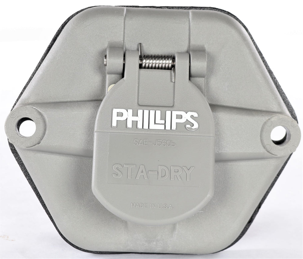PHILLIPS - 16-7602-28 - SOCKET BREAKER 7 WAY STA-DRY 28-PIN REAR W/O BR