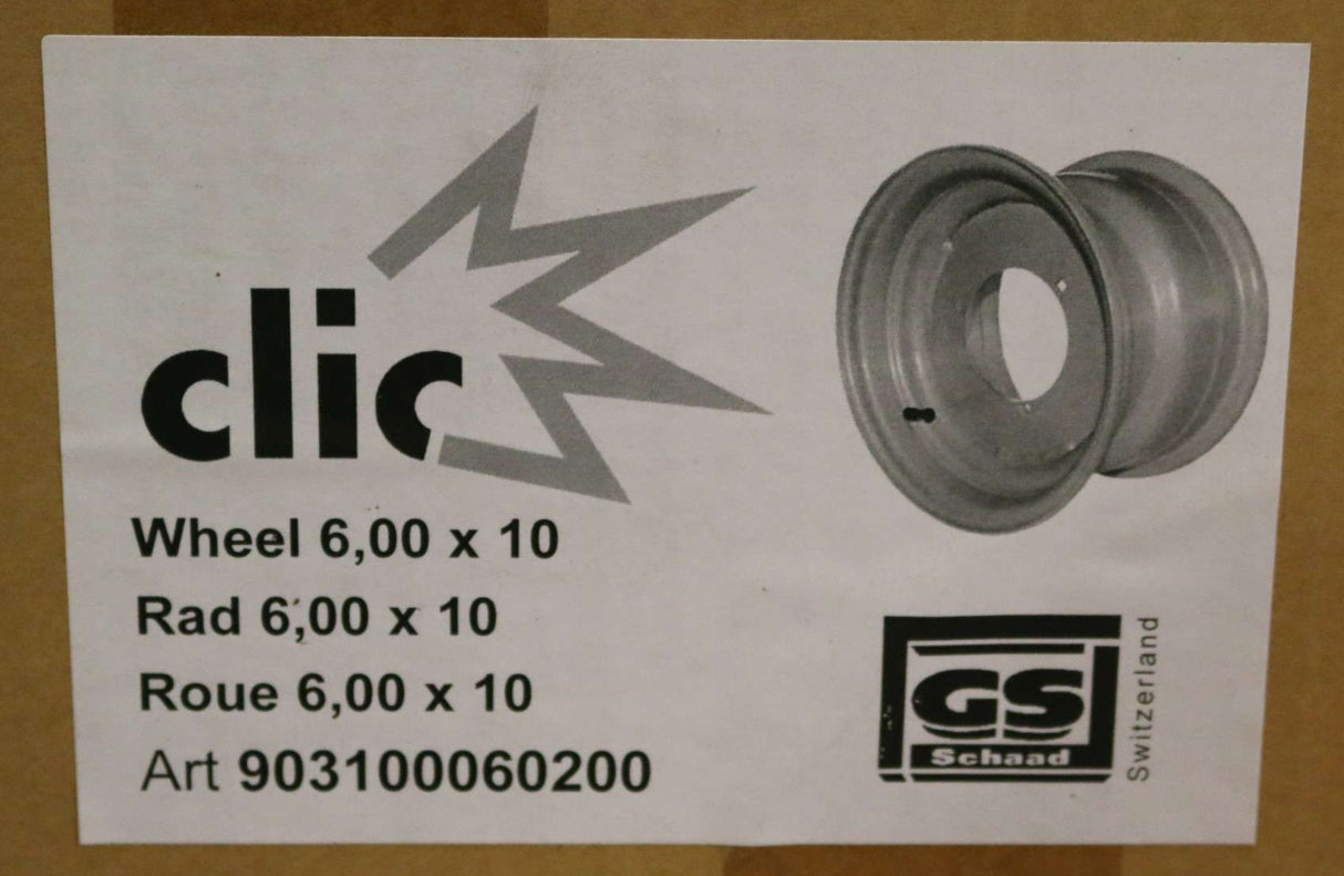 MORBARK - 29313-278 - CLIC WHEEL 6.00 X 10