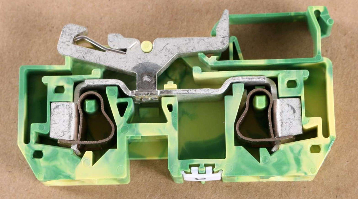 WAGO - 284-60947 - 2 CONNECTOR AND TERMINAL GREEN/YELLOW