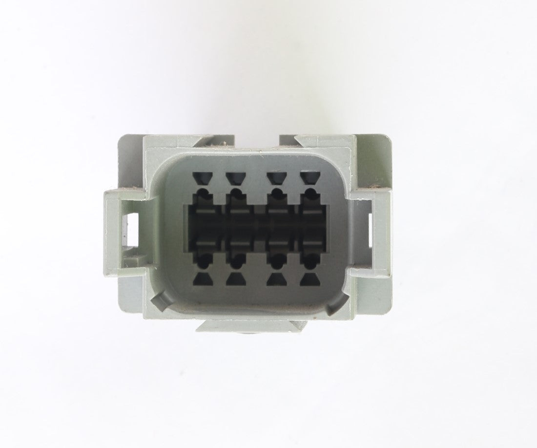 SCHWARZE - 64724 - CONNECTOR 8 PIN RECEPTACLE - GREY A-KEYWAY
