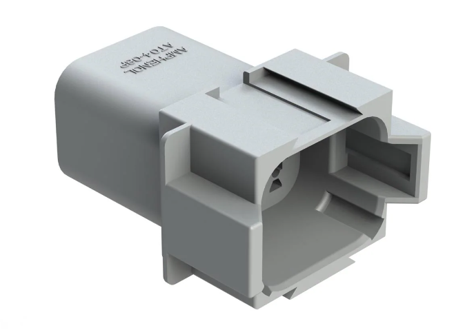 AMPHENOL - AT04-08PA - CONNECTOR 8 PIN RECEPTACLE - GREY A-KEYWAY