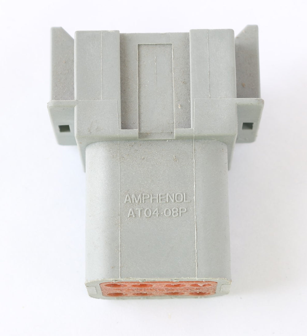 AMPHENOL - AT04-08PA - CONNECTOR 8 PIN RECEPTACLE - GREY A-KEYWAY