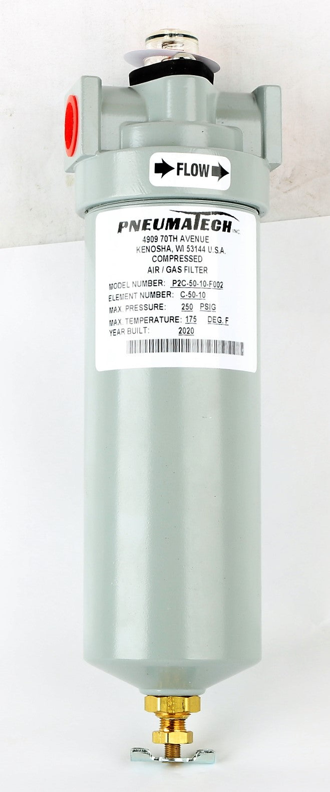 PNEUMATECH - P2C-050-10-F002 - PNEUMATIC FILTER