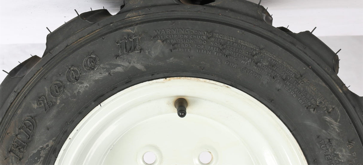 MORBARK - 29312-596 - TIRE|RIM ASSEMBLY RIGHT SIDE