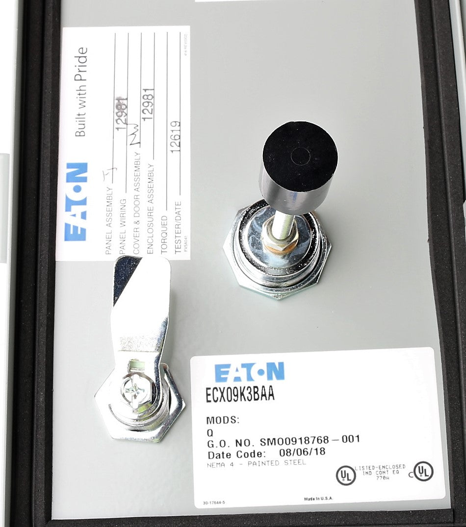 CUTLER HAMMER - ECX09K3BAA-Q - MOTOR STARTER - ENCLOSED