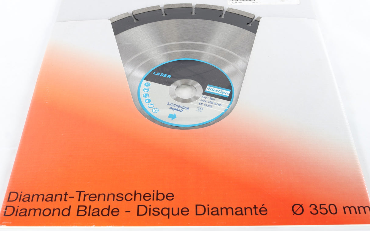 HUSQVARNA - 594709301 - DISC DIAMOND BLADE 14in (ASPHALT)