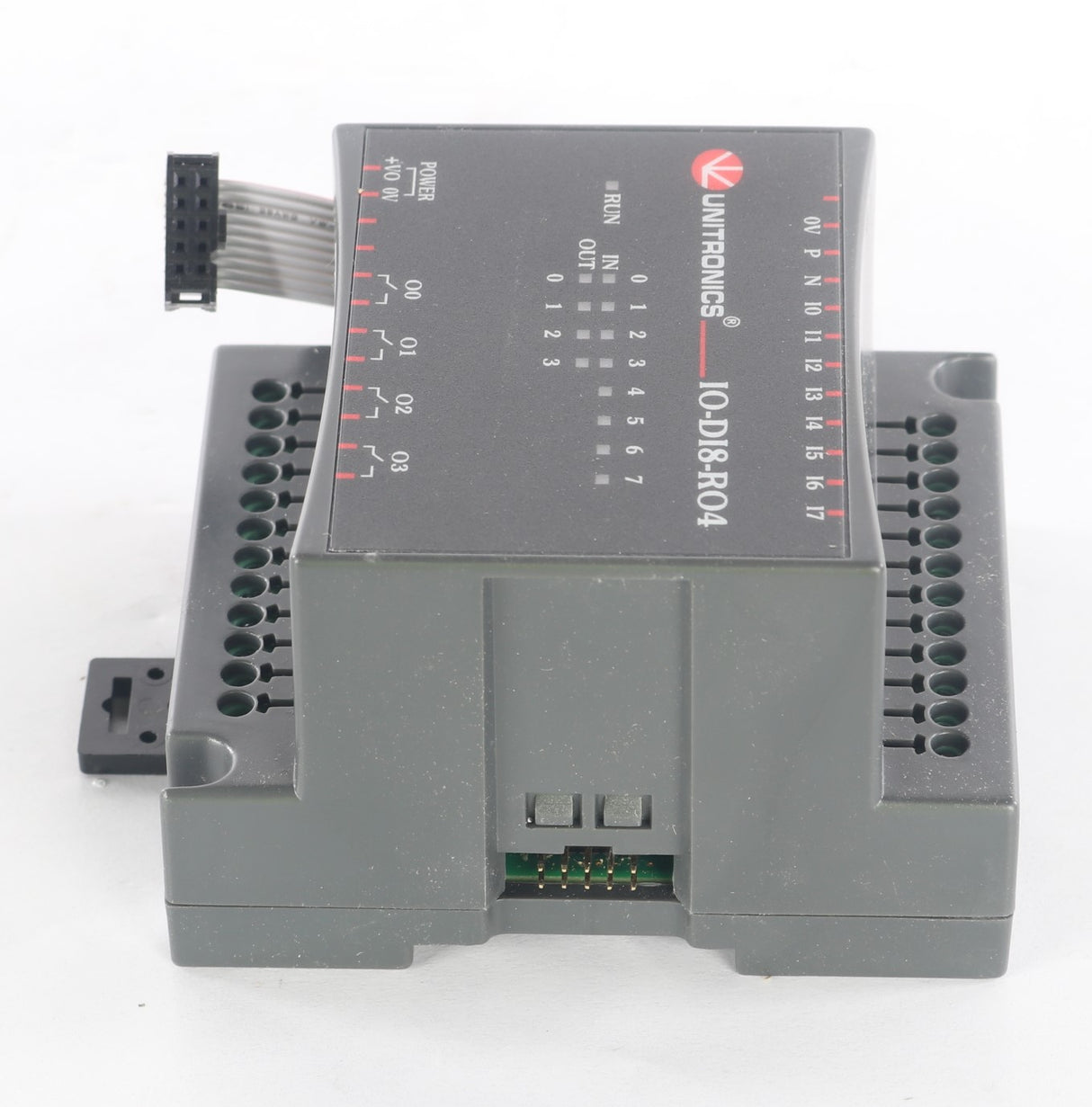 UNITRONICS - IO-DI8-RO4-L - COMPUTER LOW VOLT I/O EXPAN. MODULE 8 INPUTS 4 OUT
