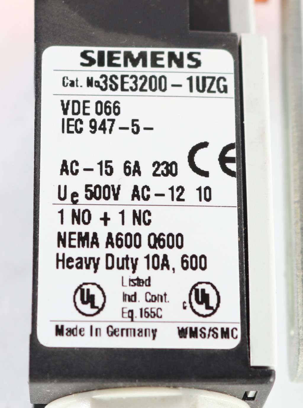 SIEMENS - 3SE3200-1UZG - LIMIT SWITCH