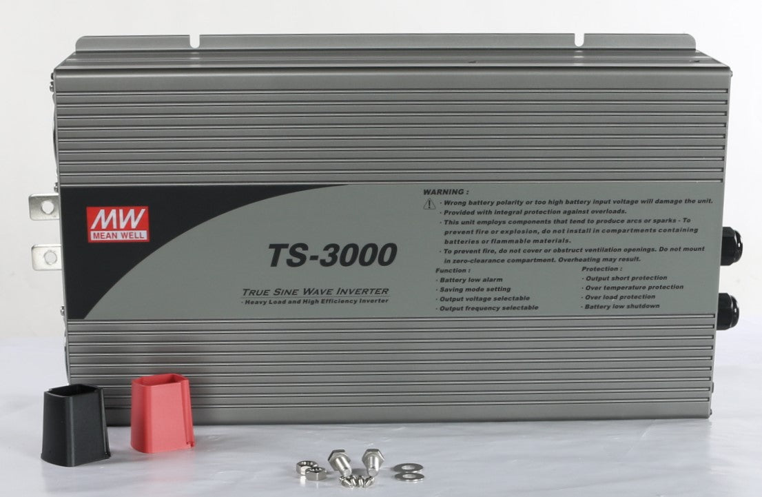 MEAN WELL - TS-3000-248G - POWER INVERTER 3000W 48VDC TO 220-240VAC