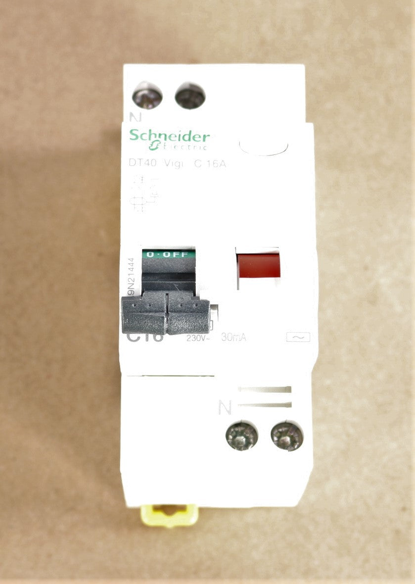 TELEMECANIQUE - A9N21444 - CIRCUIT BREAKER 1P+N+C16-30mA
