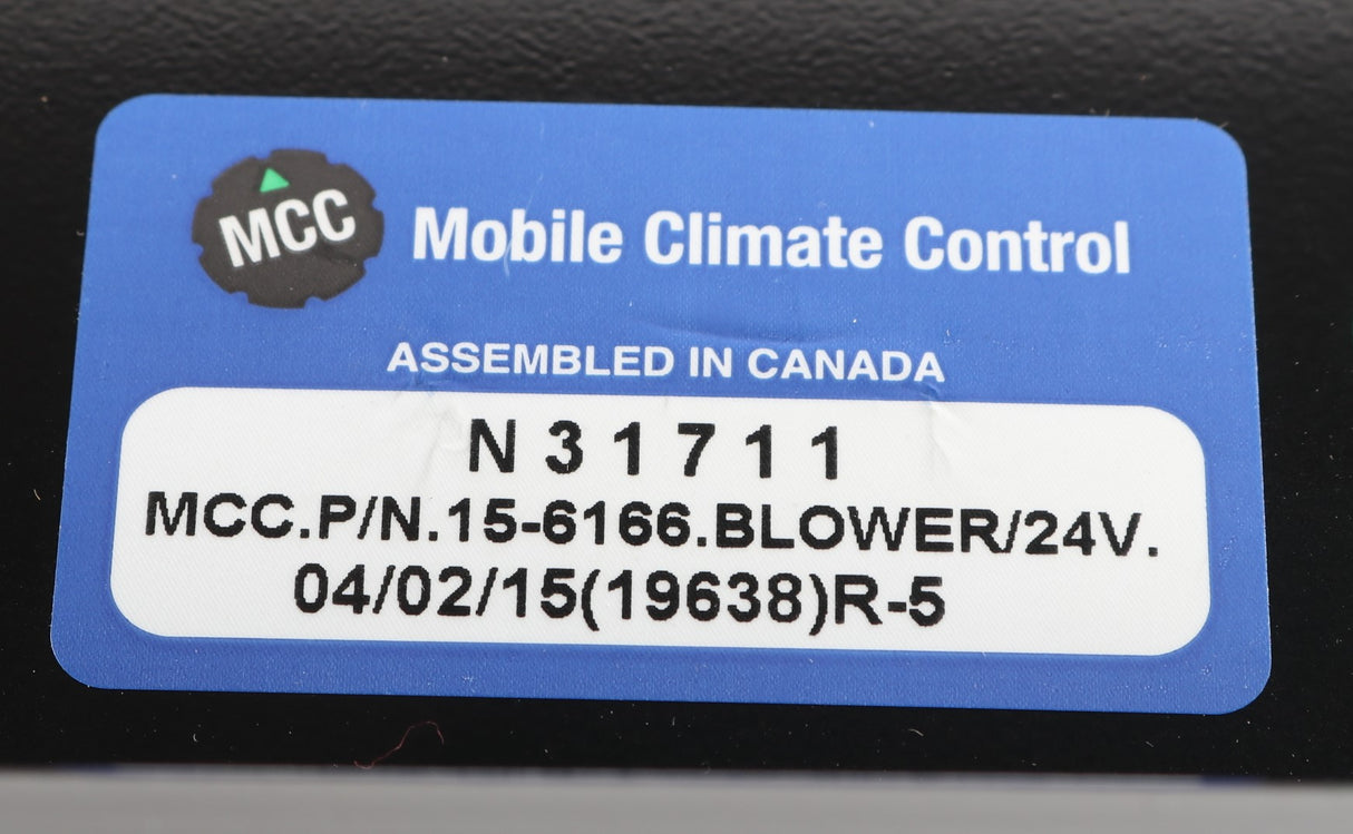 MCC - 15-6166 - BLOWER ASM