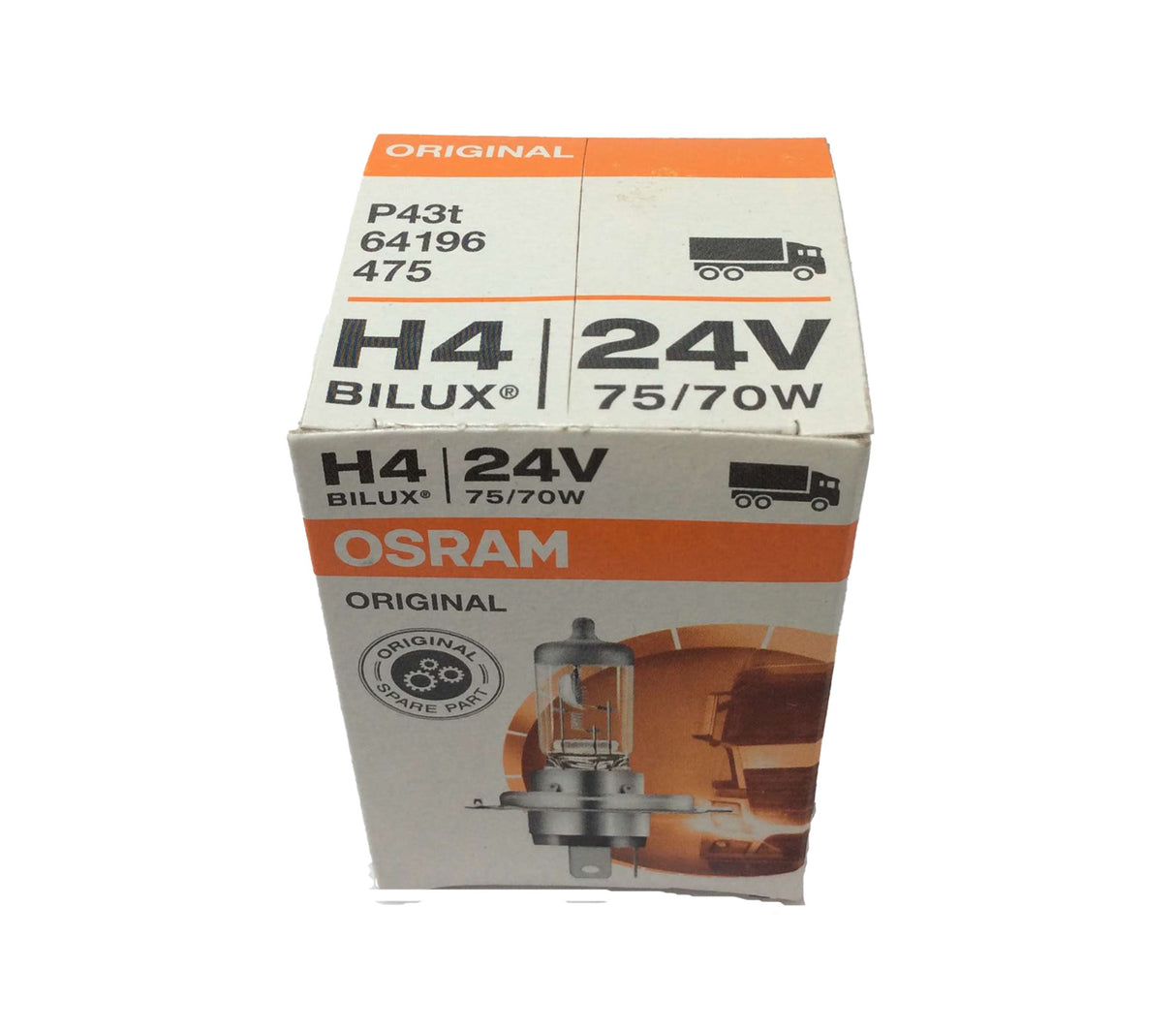 OSRAM SYLVANIA - 64196 - HEADLIGHT BULB 24V H4 75|70W