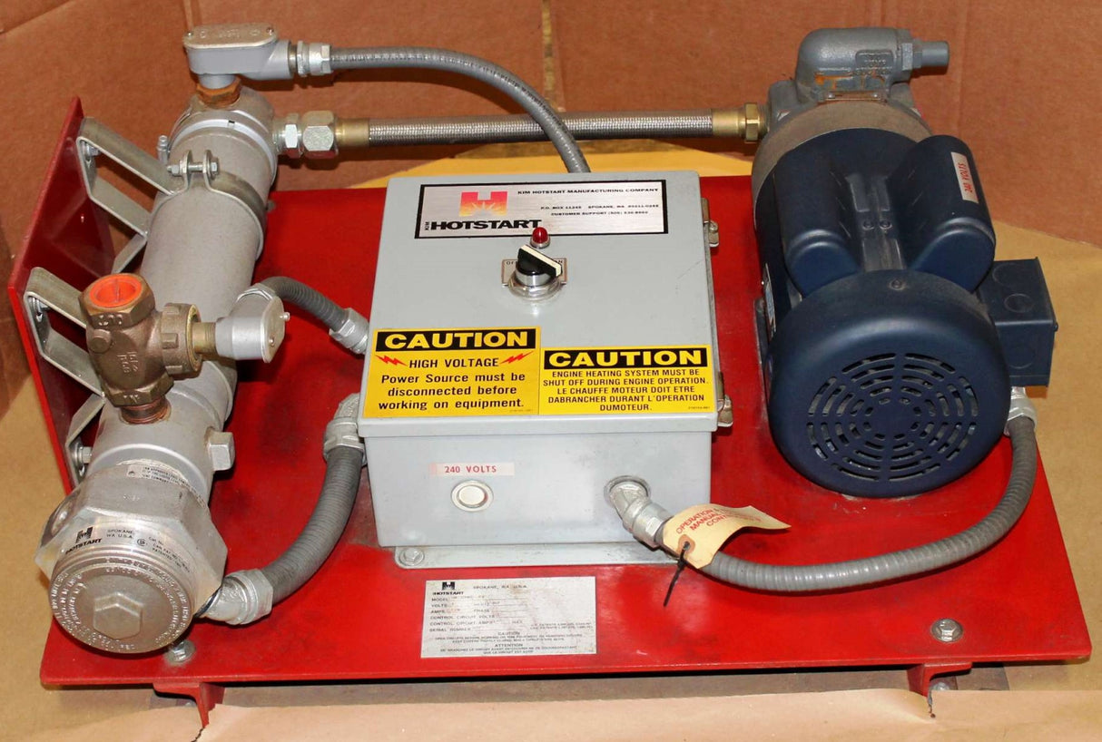 HOTSTART - OWT10402-1HP - 240V 60HZ HEATER ASSEMBLY 23.72AMPS PHASE 1