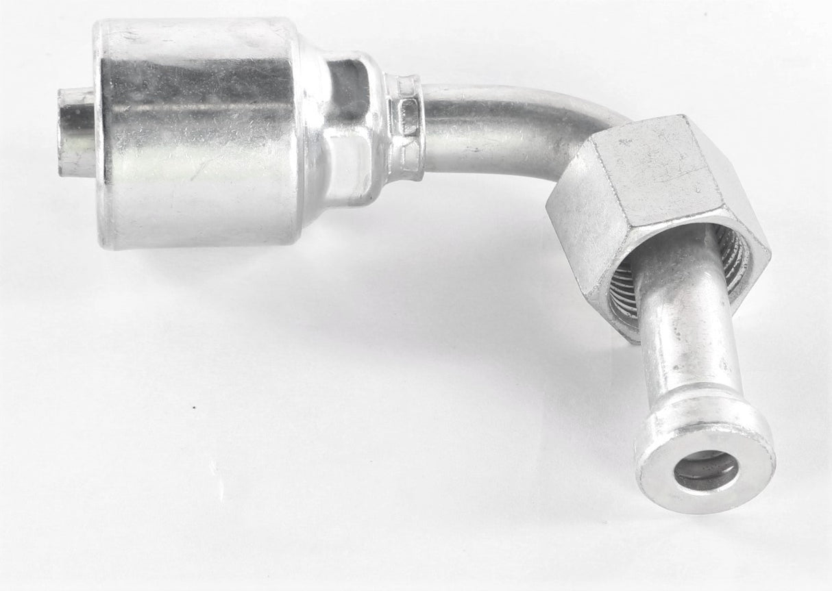 GATES - G25241-0808 - FITTING ELBOW 90 DEG 1|2 HYD HOSE X O-RING SWIVEL