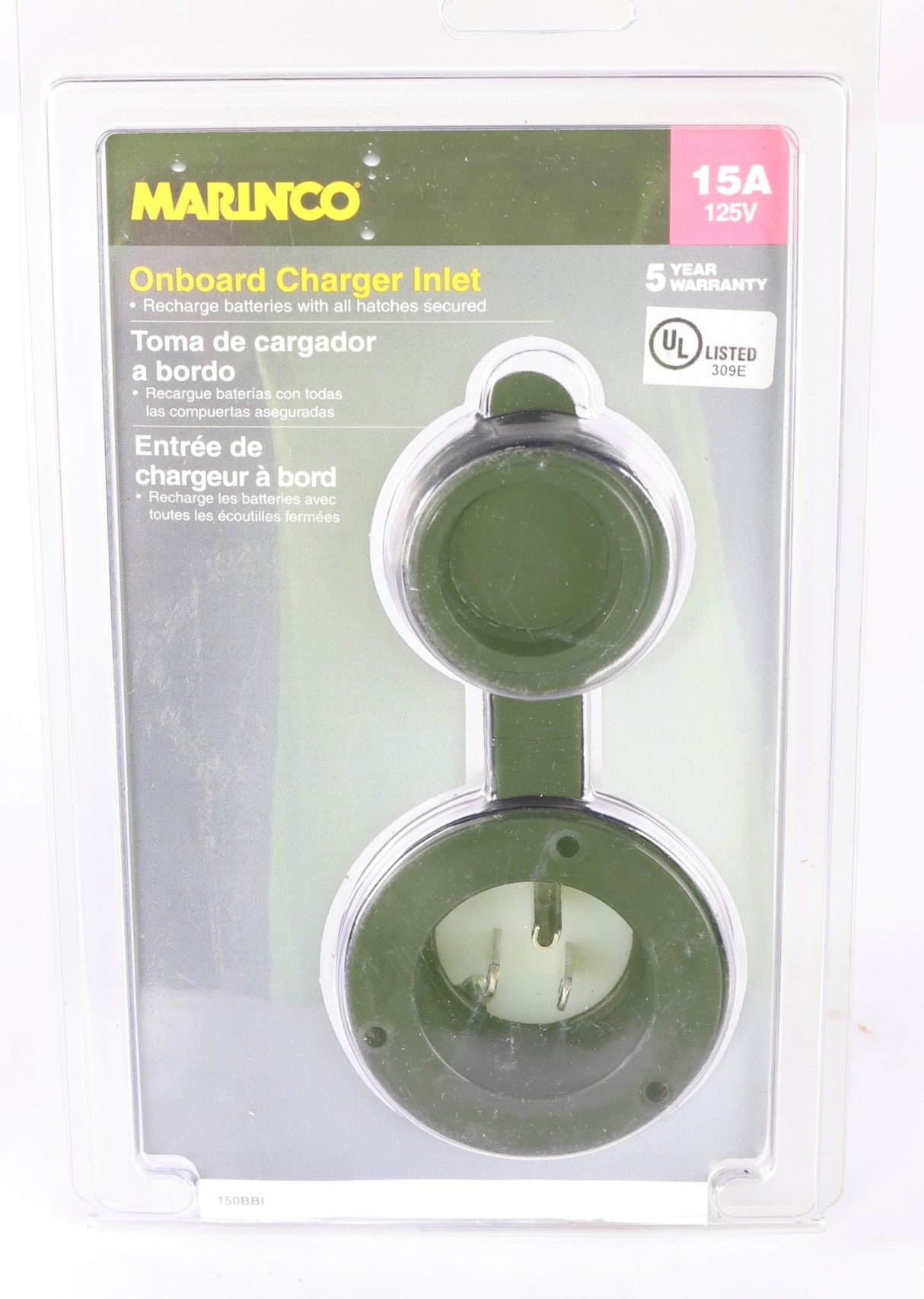 MARINCO - 150BBI - PLUG CONNECTOR - 15A 125V