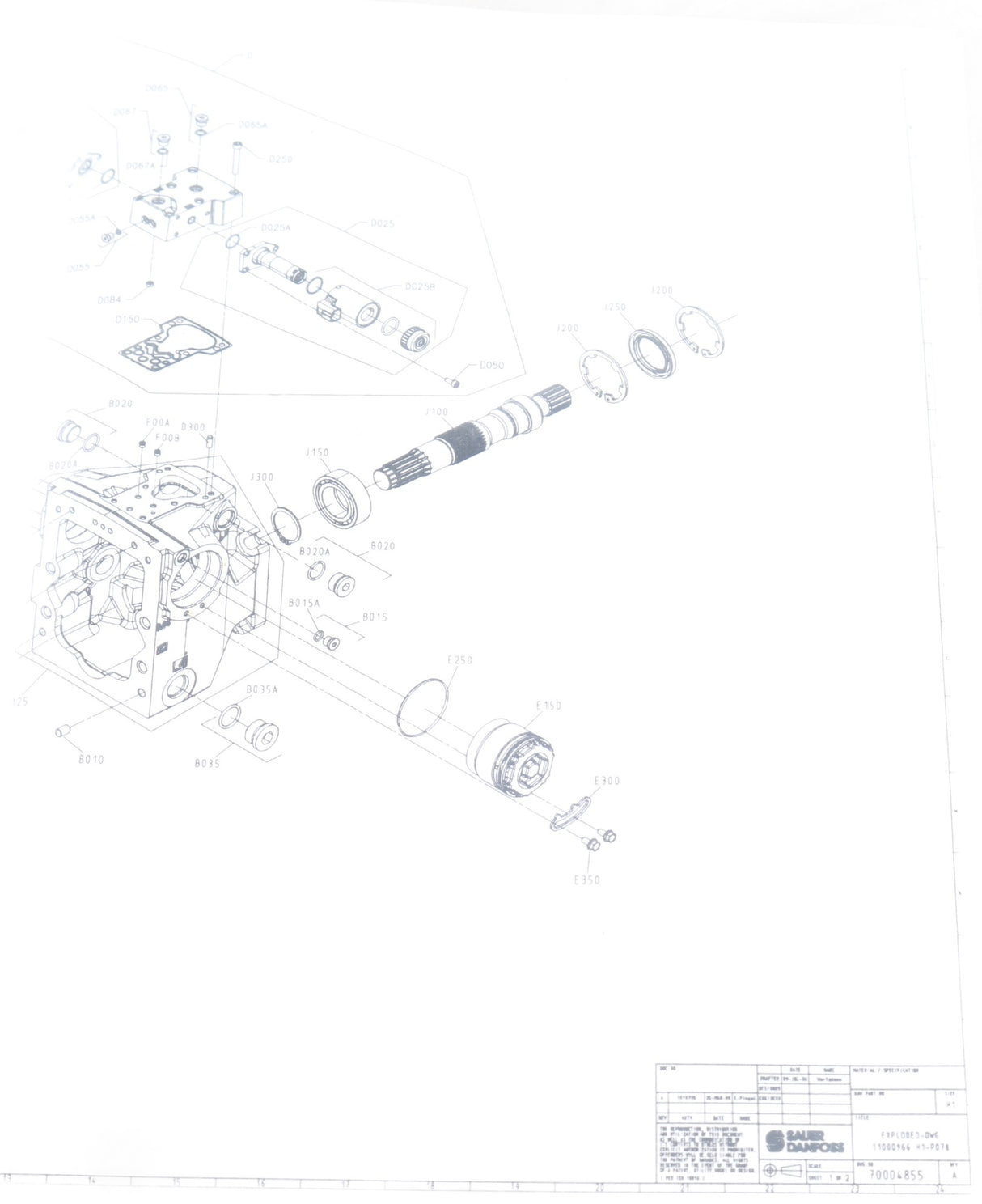 DANFOSS - 11003521 - COMPLETE SEAL KIT