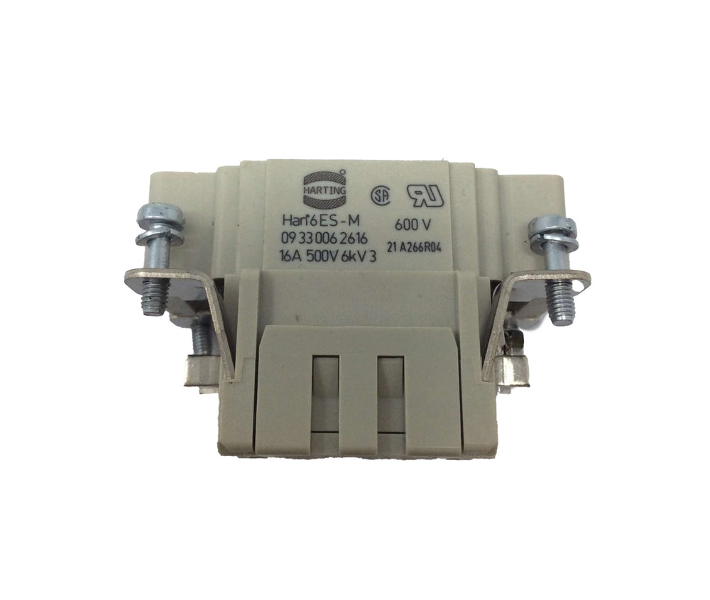 HARTING - 09330062616 - MALE INSERT HAN 6-ES-M