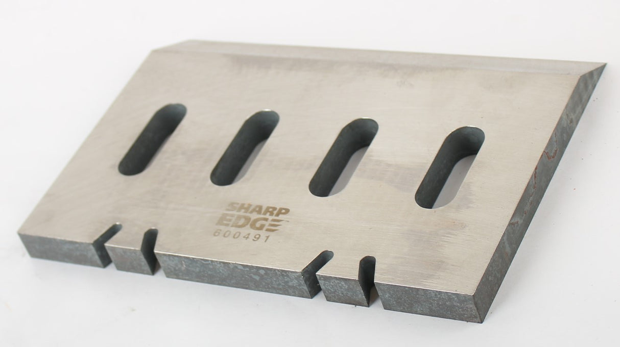 MORBARK - 39233-491 - SHARP EDGE CHIPPER KNIFE 8.5" X 6" X 5/8" SINGLE