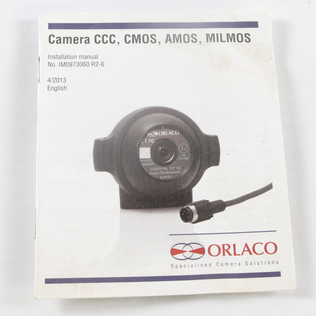 ORLACO (STONERIDGE) - 0146181 - CAMERA CMOS 115 DEGREE NTSC MIRROR