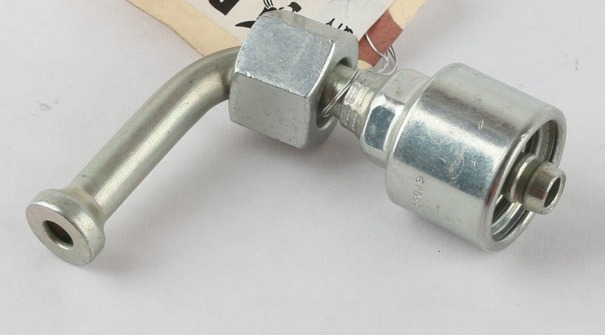 GATES - 6G-6FFORX90L - FITTING ELBOW 90 DEG 3|8 HYD HOSE X O-RING SWIVEL