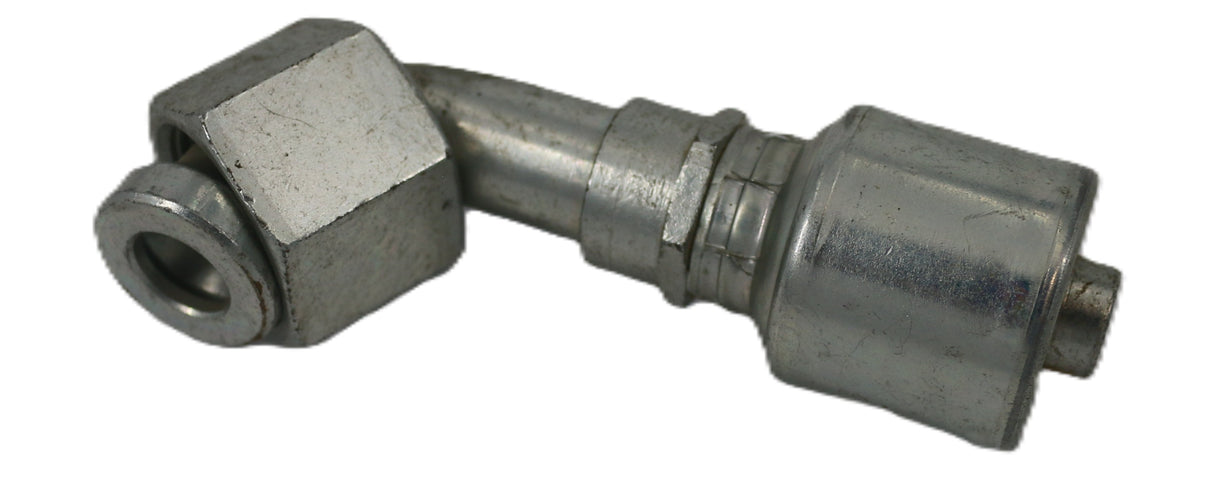 GATES - 8G-10FFORX90S - ELBOW FITTING 90DEG 1/2 HYD HOSE X O-RING SWIVEL