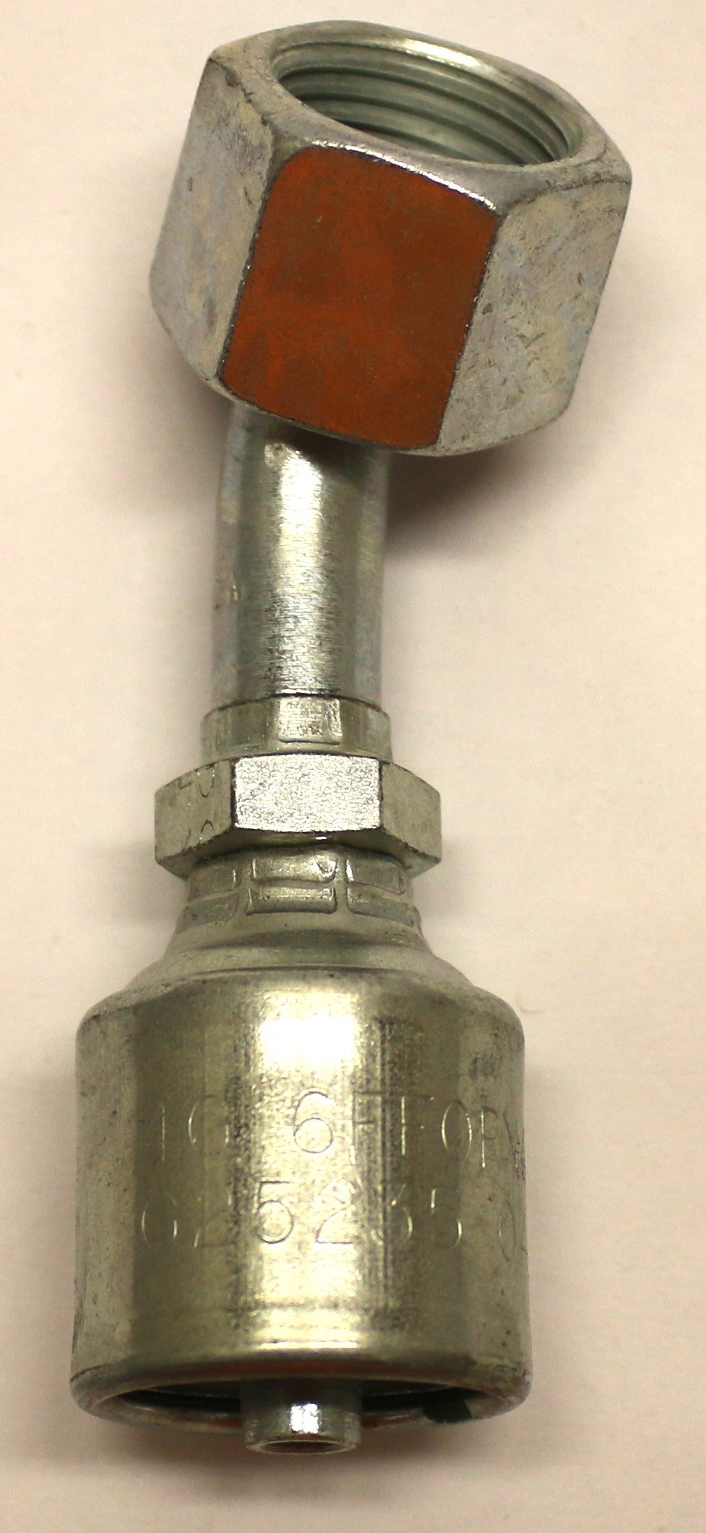 GATES - G25235-0406 - FITTING 45 ELBOW - 1|4 HOSE X 3|8 FEM O.R. SWIVEL