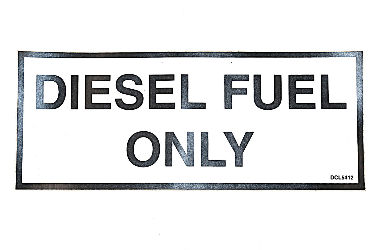 SCHWARZE - 29711 - DIESEL FUEL ONLY