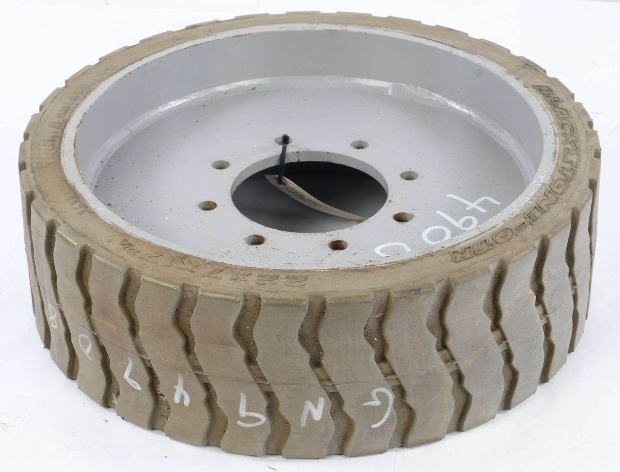 GENIE - 94908 - 22X7X17 3/4" BLACKSTONE-OTR SOLID TIRE W/RIM
