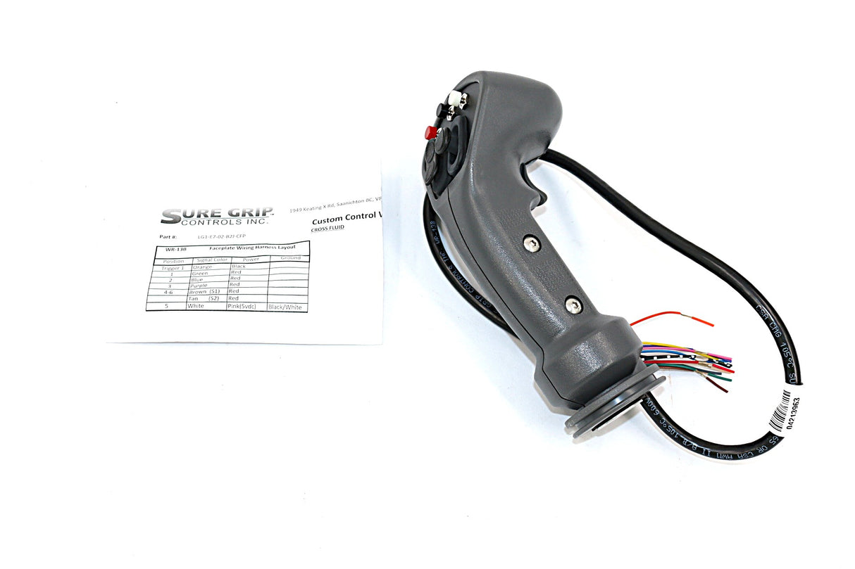 SURE GRIP CONTROLS INC - LG1-E7-02-B2J-CFP - JOYSTICK HANDLE