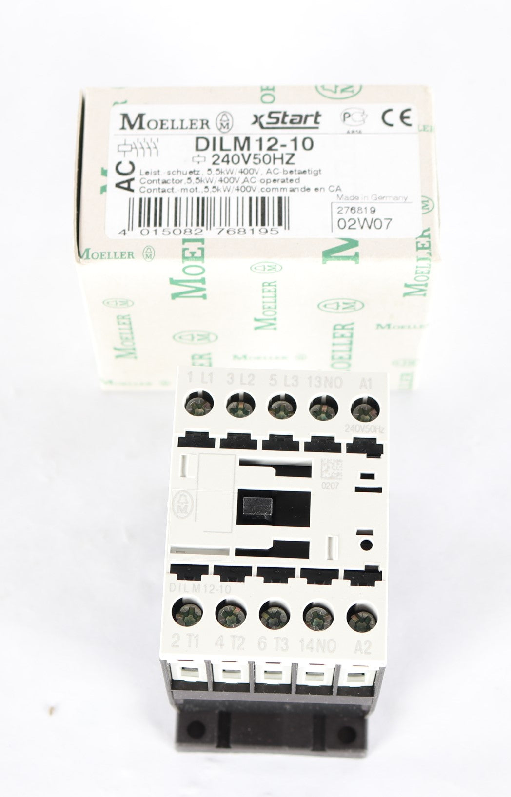 MOELLER ELECTRIC   - DILM12-10(240V50HZ) - CONTACTOR (240VAC 50Hz)