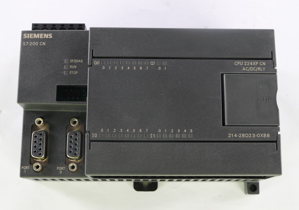 SIEMENS - 6ES7214-2BD23-0XB8 - PROGRAMMABLE LOGIC CONTROLLER CPU224XPCN