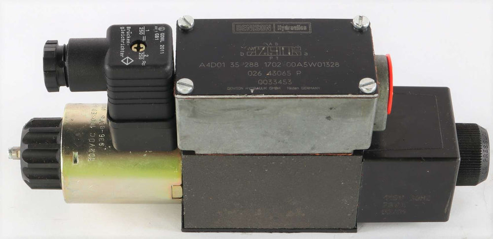 DENISON   - A4D01 35 288 1702 00A5W1328 - HYDRAULIC VALVE ASM - DIRECTIONAL CONTROL SOLENOID