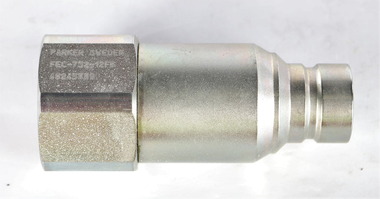 PARKER - FEC-752-12FB - HYDRAULIC MALE FLAT FACE QUICK COUPLING G-34