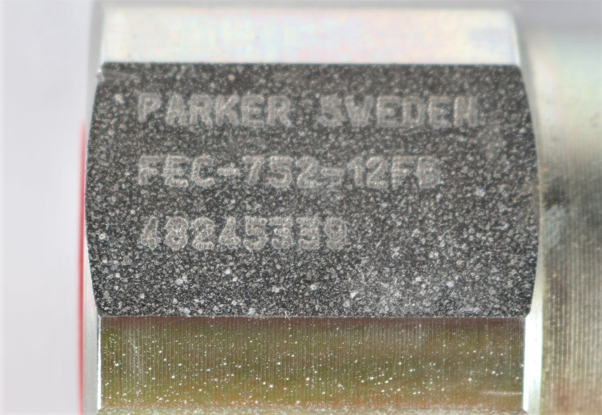 PARKER - FEC-752-12FB - HYDRAULIC MALE FLAT FACE QUICK COUPLING G-34