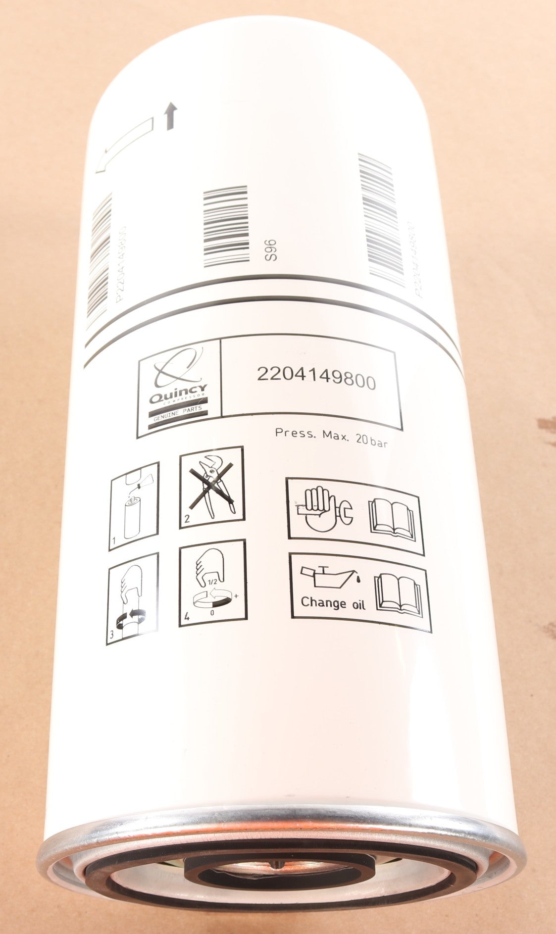 QUINCY COMPRESSOR - 2204149800 - OIL FILTER