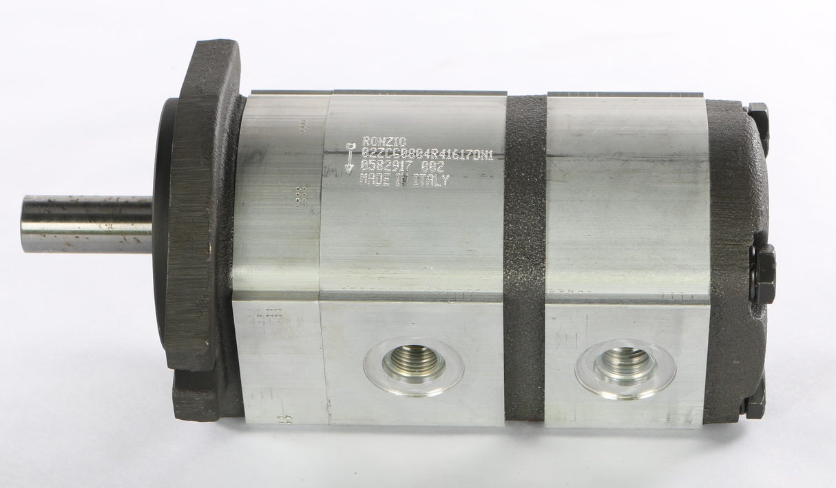 RONZIO OLEODINAMICA - 02ZCG0804R41617DN1 - HYDRAULIC TANDEM GEAR PUMP 8cc/4cc SAE A