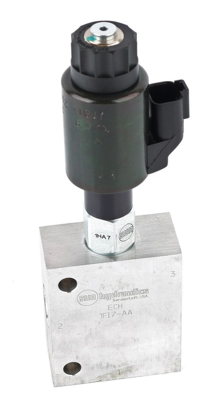 SUN HYDRAULICS - PRDNXDN912-250PS-ECH - HYDRAULIC SOLENOID VALVE - PRESSURE RELIEVING