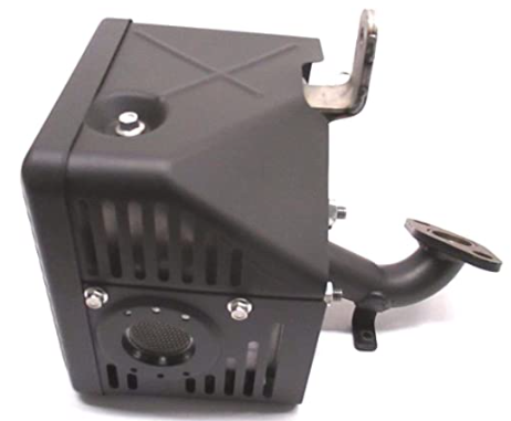 KOHLER - 17-068-70-S - MUFFLER ASSEMBLY W/HEAT SHIELD