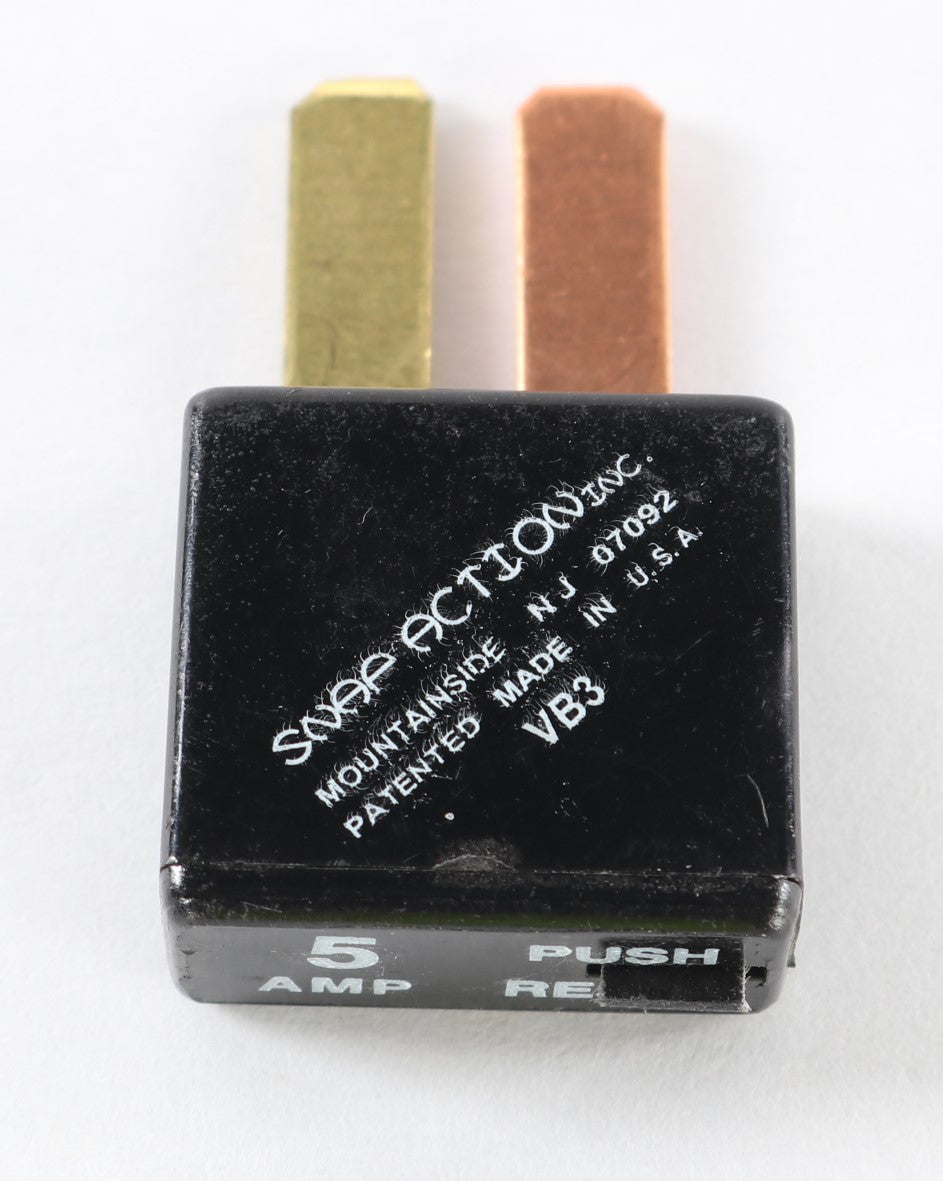 SNAP ACTION INC  - VB3-M5-F57 - CIRCUIT BREAKER 5A MANUAL 0.057in TERMINALS