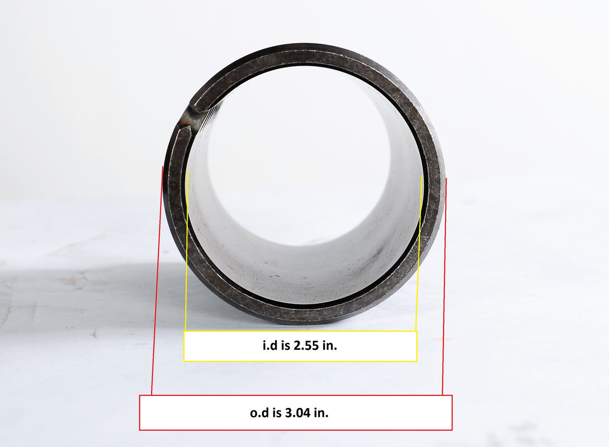 BANDIT - 900-1914-98 - 2u00bd" ID x 3" OD x 4u00bd" LONG SPLIT STEEL BUSHING