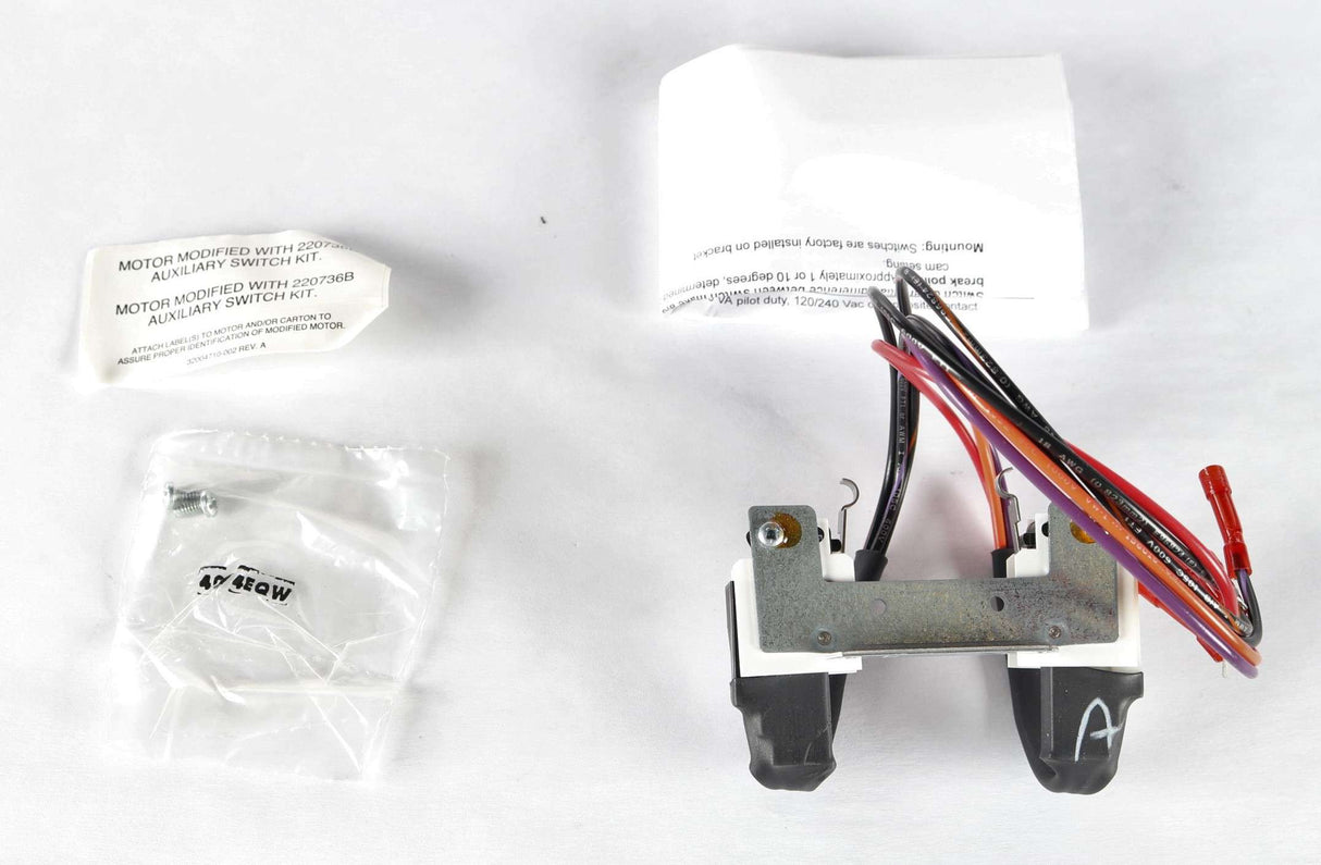 HONEYWELL - 220736B - AUXILLARY SNAP ACTING SWITCH KIT 2-SPDT