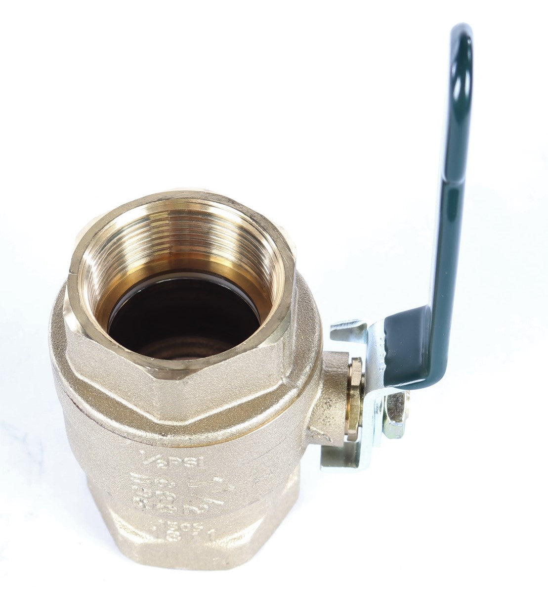 STAUFF - BV4L-2-N24-9242-F - BALL VALVE 1-1/2in NPT BRASS 600WOG